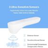 iHealth No-Touch Forehead Thermometer, Infrared Digital Thermometer for Adults and Kids, Touchless Baby Thermometer, 3 Ultra-Sensitive Sensors, Large LED Digits, Quiet Vibration Feedback, Non Contact - Image 4