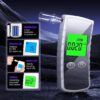 Upgraded Breathalyzer,High-Accurate Breathalyzers for Alcohol with LCD Display,Professional-Grade Alcohol Breathalyzer Tester with 10 Mouthpieces,Portable Alcohol Tester for Home Use (White) - Image 4