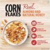 Kellogg's Corn Flakes Real Almond Honey 1kg | High in Iron, Vitamin B1, B2, B3, B6 & C | Naturally Cholesterol Free | Corn Flakes, Breakfast Cereal - Image 2
